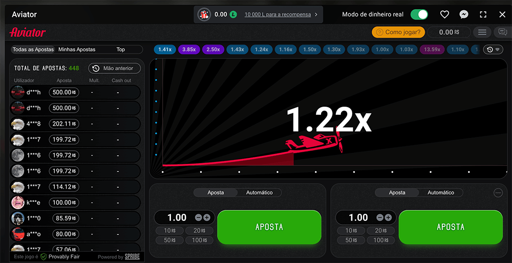 aviator jogo